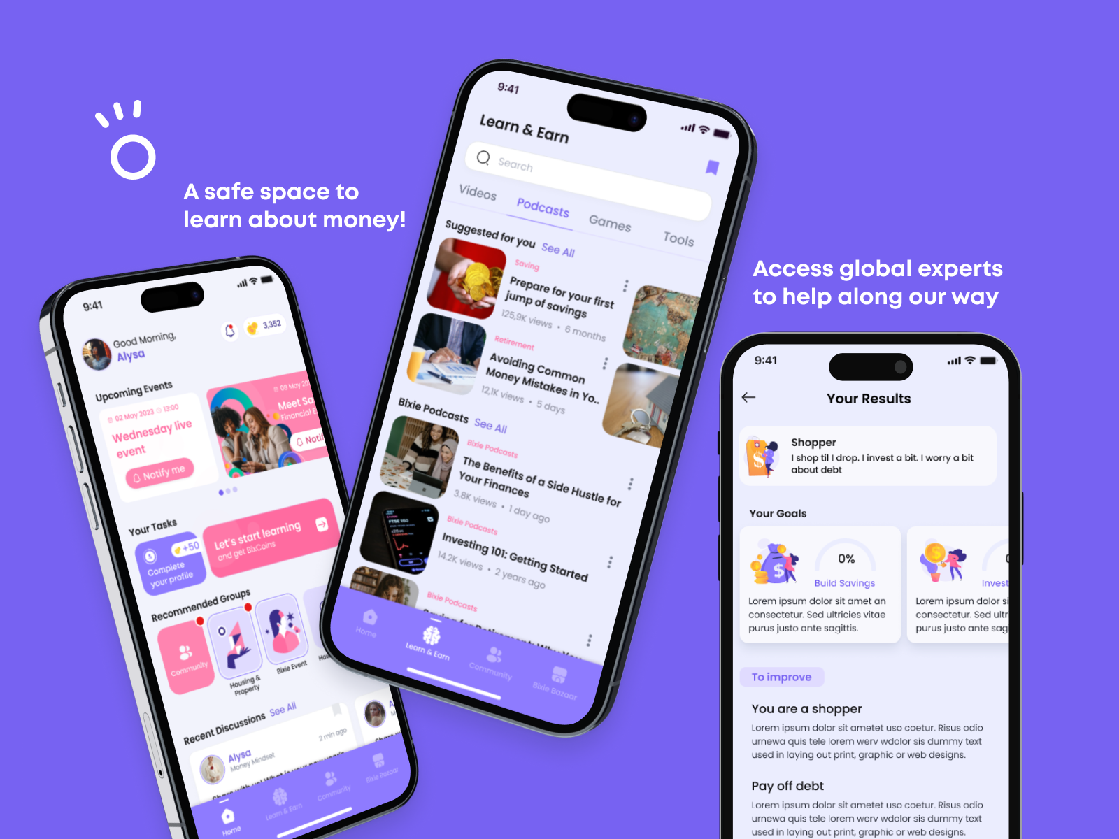 Bixie Mobile App